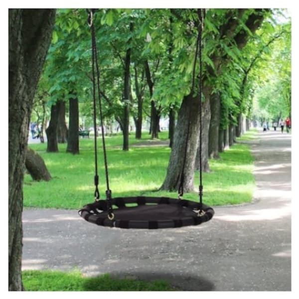 Tree Swing Hanging Hammock Chair Attaches to Tree or Existing Swing Set 