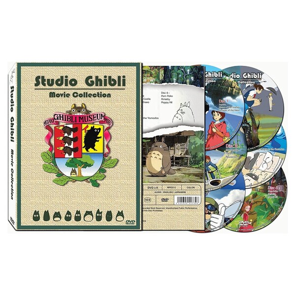 Urbandeals Hayao Miyazaki & Studio Ghibli Deluxe 17 Best Movie Collection  (6 Discs) (dvd) | Zehrs