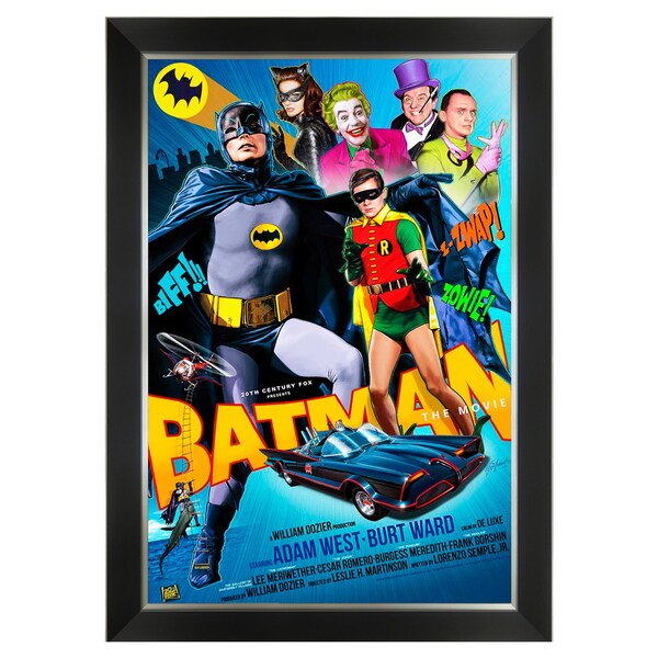 Autograph Authentic Batman The Movie - Adam West - Burt Ward - Framed Art  Print | Independent City Market